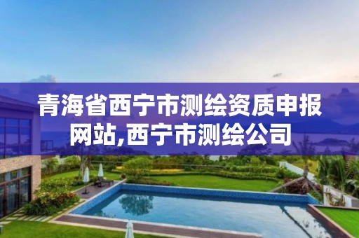 青海省西宁市测绘资质申报网站,西宁市测绘公司