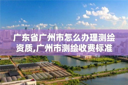 广东省广州市怎么办理测绘资质,广州市测绘收费标准