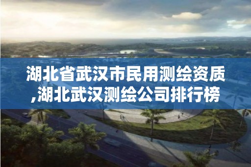 湖北省武汉市民用测绘资质,湖北武汉测绘公司排行榜