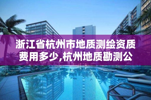 浙江省杭州市地质测绘资质费用多少,杭州地质勘测公司