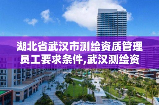 湖北省武汉市测绘资质管理员工要求条件,武汉测绘资质代办。