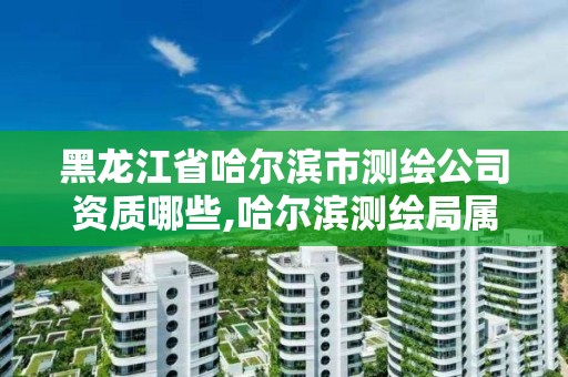 黑龙江省哈尔滨市测绘公司资质哪些,哈尔滨测绘局属于什么单位