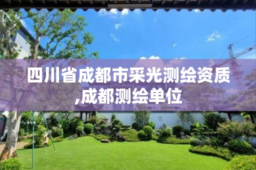 四川省成都市采光测绘资质,成都测绘单位