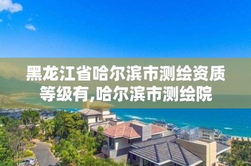 黑龙江省哈尔滨市测绘资质等级有,哈尔滨市测绘院