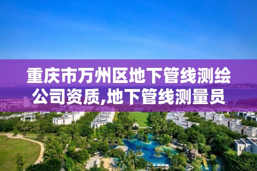 重庆市万州区地下管线测绘公司资质,地下管线测量员