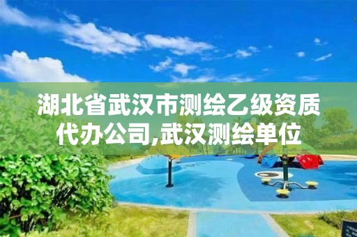 湖北省武汉市测绘乙级资质代办公司,武汉测绘单位