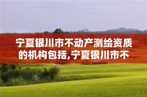 宁夏银川市不动产测绘资质的机构包括,宁夏银川市不动产测绘资质的机构包括哪几家。