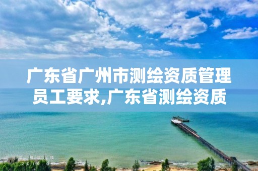 广东省广州市测绘资质管理员工要求,广东省测绘资质办理流程