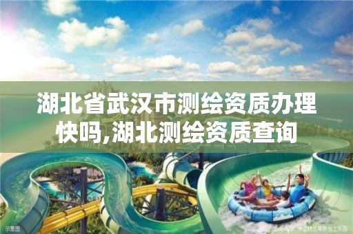 湖北省武汉市测绘资质办理快吗,湖北测绘资质查询