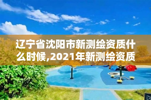 辽宁省沈阳市新测绘资质什么时候,2021年新测绘资质。