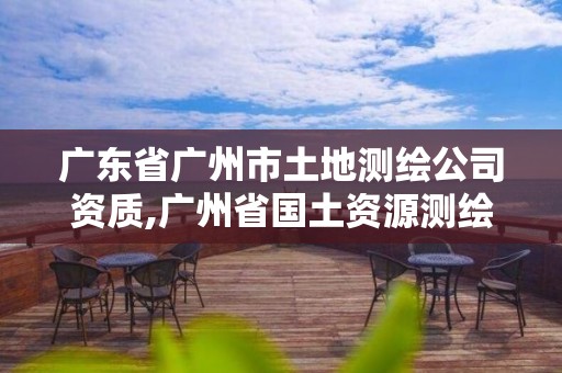 广东省广州市土地测绘公司资质,广州省国土资源测绘院买地