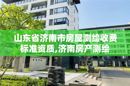 山东省济南市房屋测绘收费标准资质,济南房产测绘