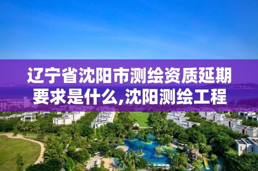 辽宁省沈阳市测绘资质延期要求是什么,沈阳测绘工程。