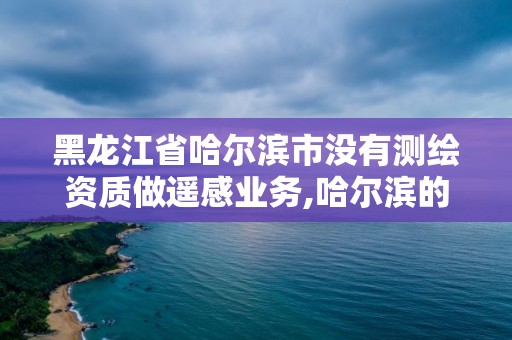 黑龙江省哈尔滨市没有测绘资质做遥感业务,哈尔滨的测绘公司有哪些