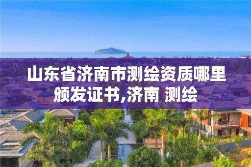 山东省济南市测绘资质哪里颁发证书,济南 测绘