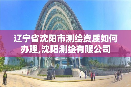 辽宁省沈阳市测绘资质如何办理,沈阳测绘有限公司