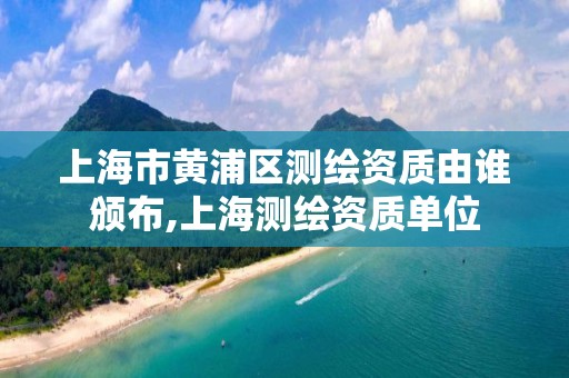 上海市黄浦区测绘资质由谁颁布,上海测绘资质单位