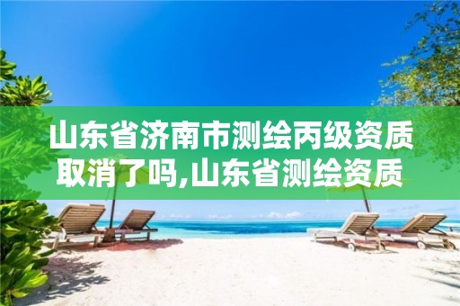 山东省济南市测绘丙级资质取消了吗,山东省测绘资质专用章 丁级