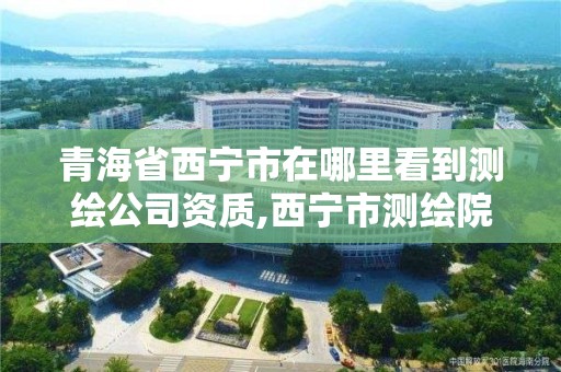 青海省西宁市在哪里看到测绘公司资质,西宁市测绘院招聘公示