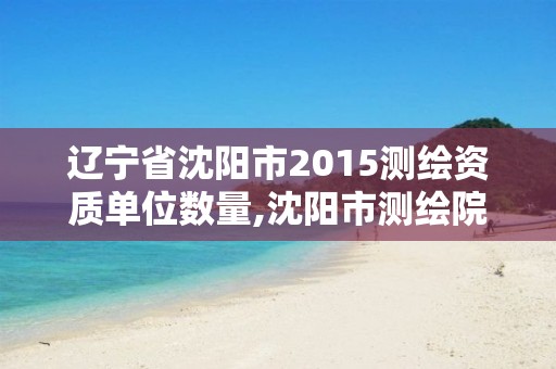 辽宁省沈阳市2015测绘资质单位数量,沈阳市测绘院电话