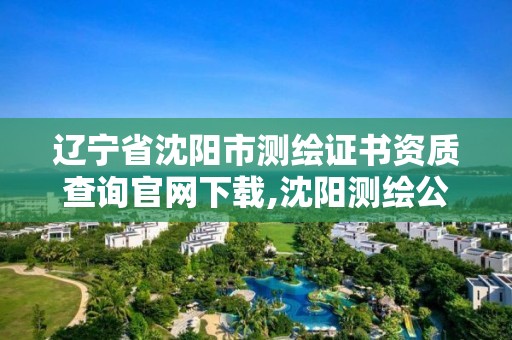 辽宁省沈阳市测绘证书资质查询官网下载,沈阳测绘公司招聘信息最新招聘。