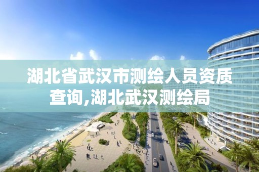 湖北省武汉市测绘人员资质查询,湖北武汉测绘局