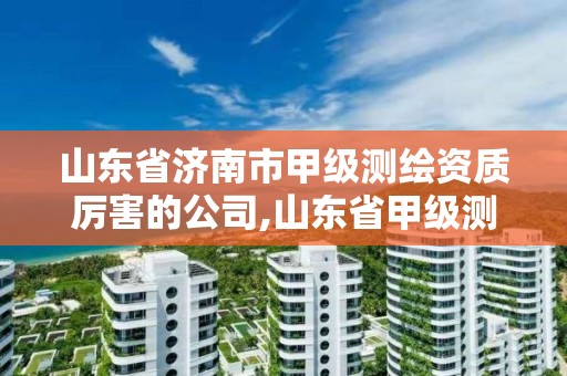 山东省济南市甲级测绘资质厉害的公司,山东省甲级测绘单位多少家