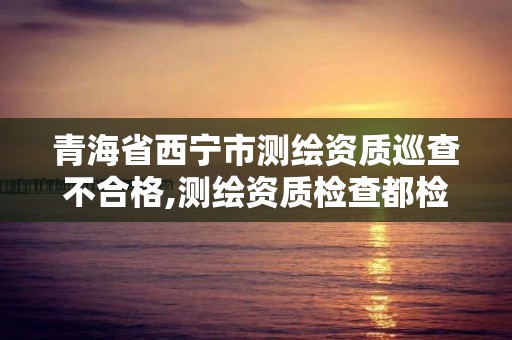 青海省西宁市测绘资质巡查不合格,测绘资质检查都检查啥。