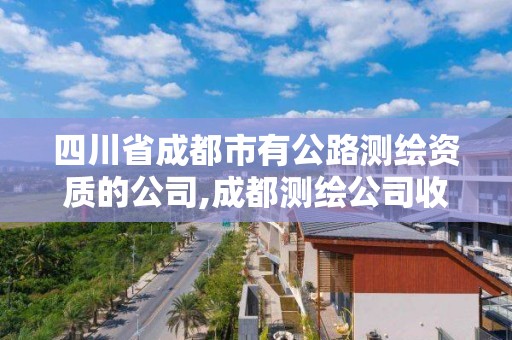 四川省成都市有公路测绘资质的公司,成都测绘公司收费标准。