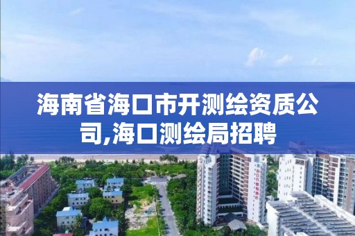 海南省海口市开测绘资质公司,海口测绘局招聘