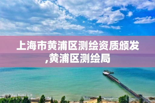 上海市黄浦区测绘资质颁发,黄浦区测绘局