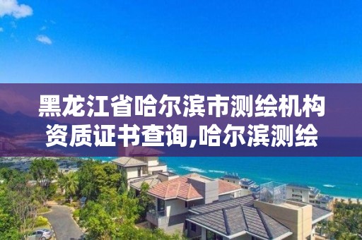 黑龙江省哈尔滨市测绘机构资质证书查询,哈尔滨测绘有限公司。