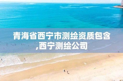 青海省西宁市测绘资质包含,西宁测绘公司