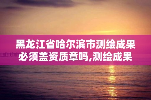 黑龙江省哈尔滨市测绘成果必须盖资质章吗,测绘成果归谁所有。