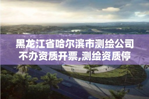 黑龙江省哈尔滨市测绘公司不办资质开票,测绘资质停办了吗