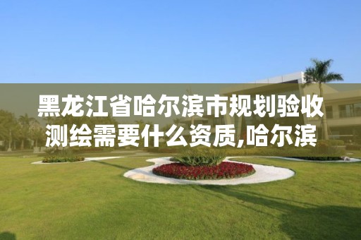 黑龙江省哈尔滨市规划验收测绘需要什么资质,哈尔滨测绘公司有哪些。