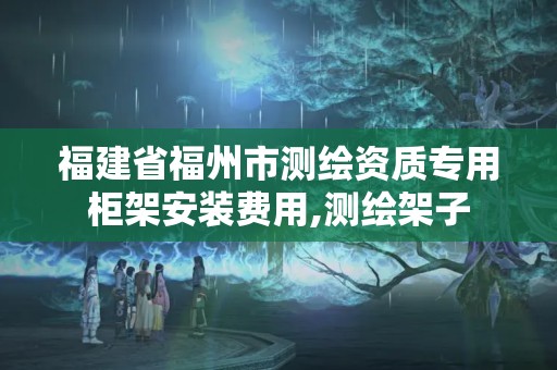 福建省福州市测绘资质专用柜架安装费用,测绘架子