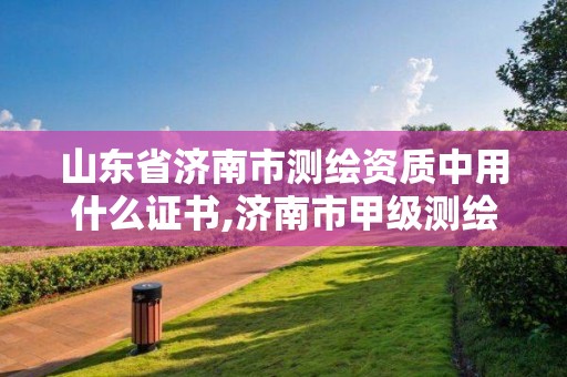 山东省济南市测绘资质中用什么证书,济南市甲级测绘资质单位