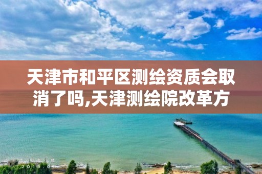 天津市和平区测绘资质会取消了吗,天津测绘院改革方案