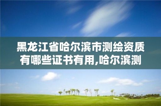 黑龙江省哈尔滨市测绘资质有哪些证书有用,哈尔滨测绘公司哪家好。