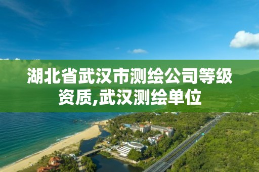 湖北省武汉市测绘公司等级资质,武汉测绘单位