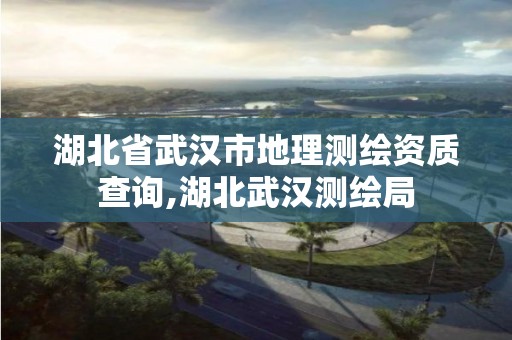 湖北省武汉市地理测绘资质查询,湖北武汉测绘局