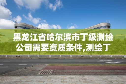 黑龙江省哈尔滨市丁级测绘公司需要资质条件,测绘丁级资质人员条件