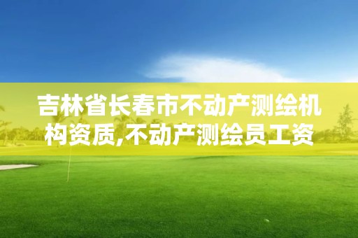 吉林省长春市不动产测绘机构资质,不动产测绘员工资多少