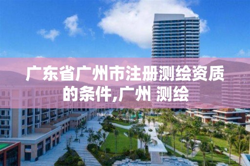 广东省广州市注册测绘资质的条件,广州 测绘