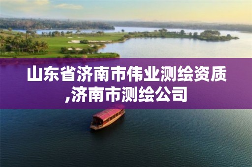 山东省济南市伟业测绘资质,济南市测绘公司