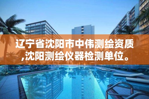 辽宁省沈阳市中伟测绘资质,沈阳测绘仪器检测单位。