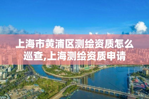 上海市黄浦区测绘资质怎么巡查,上海测绘资质申请