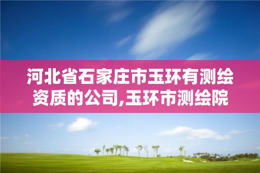 河北省石家庄市玉环有测绘资质的公司,玉环市测绘院官网