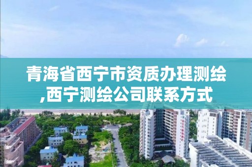 青海省西宁市资质办理测绘,西宁测绘公司联系方式